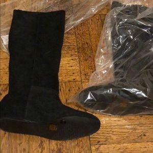 Womens BCBG Tall Zipper Boots